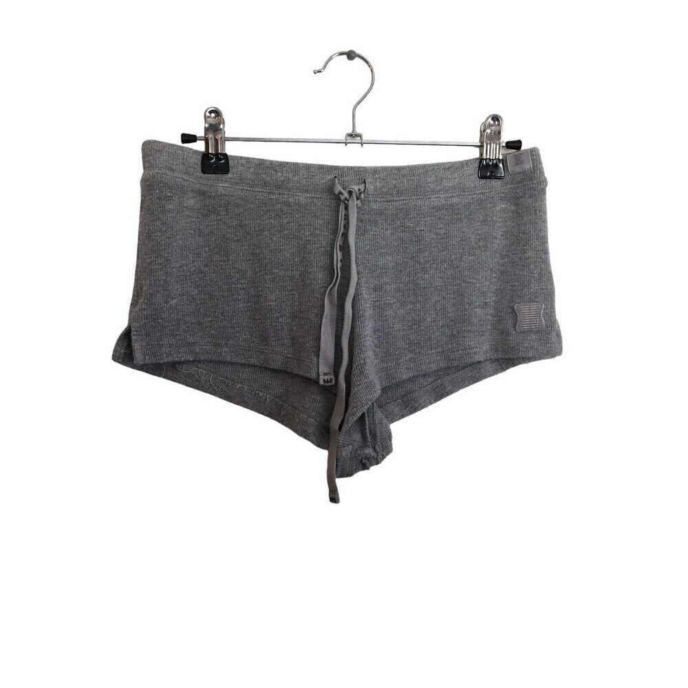 Savage Fenty Lounge Shorty Shorts Women's Size XS Gray Draw String
